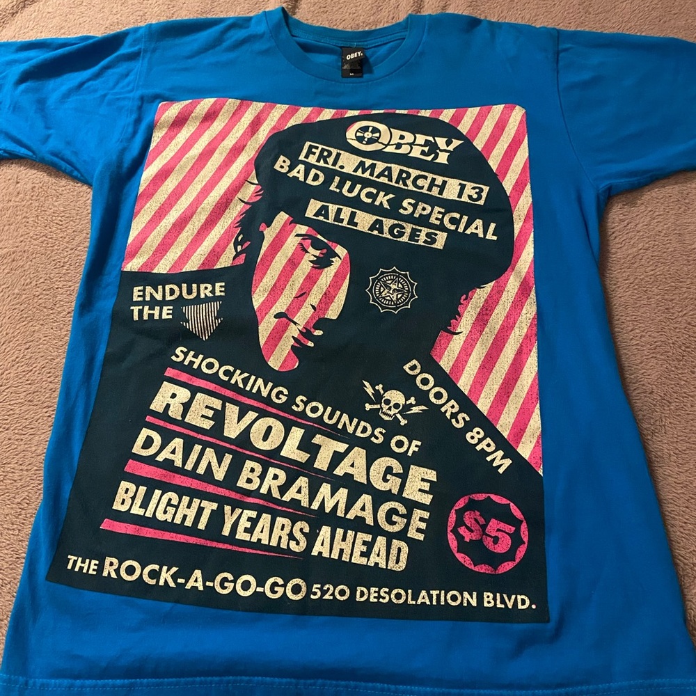 OBEY BAD LUCK SPECIAL TEE